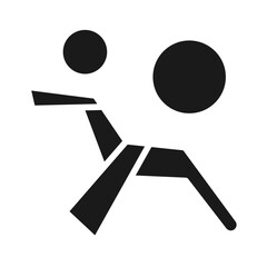 Airbag Safety Car Icon Set