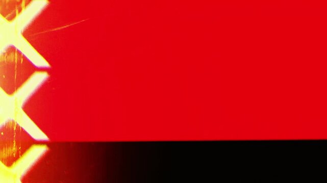 Vintage retro film overlay with burn flicker, graffiti texture and grunge effect for professional editing