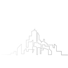 Fototapeta premium Futuristic Cityscape 
