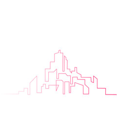 Fototapeta premium Futuristic Cityscape 