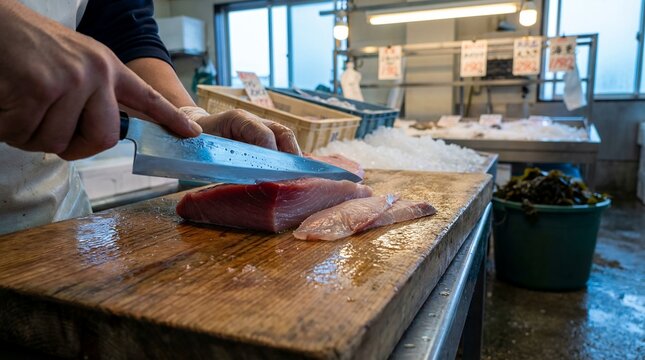 Sunrise Fish Market Sashimi Butchery Board