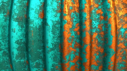 Exploring Grunge Backgrounds: Oxidized Copper in Sheet Form
