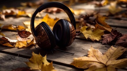 Enhance your listening experience with autumn vibes.