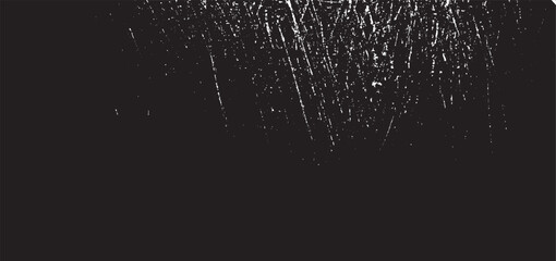 Scratched Grunge Urban Background Texture Vector. Dust Overlay Distress Grainy Grungy Effect. Distressed Backdrop Vector Illustration. Isolated Black on White Background. EPS 10.
