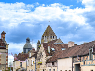 Obraz premium Antique building view in Provins, France