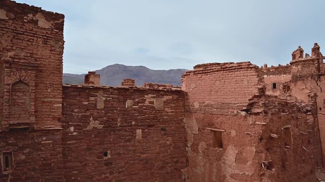 Kasbah of Telouet historic landmark in Morocco