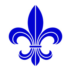 Fleur de lis icon symbol heraldic lily ornament © Formatoriginal