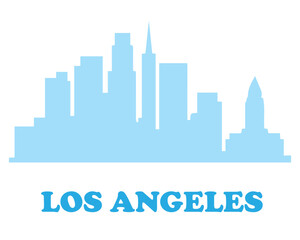 Fototapeta premium Los Angeles Skyline
