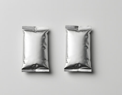 Two sleek coffee packages are displayed on a neutral background&mdash;one in a rich brown wrapper and the other in a clean white design. Both feature modern typography and minimal branding.