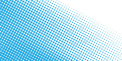 Transparent Vector Gradient Blue Color Halftone Background Staggered dot technology vector illustration eps10 © Bagus