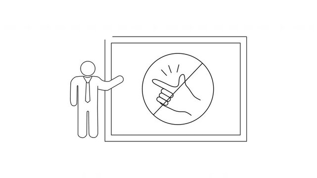 Presentation on Avoiding Pointing Fingers - A Visual Guide.