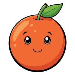 Obraz premium Blood orange illustration vector design 
