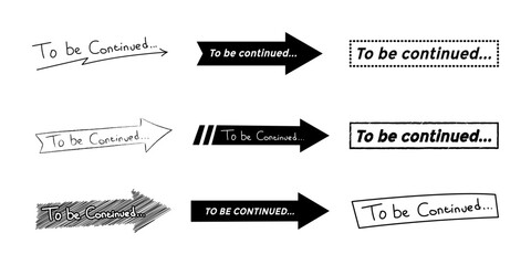 To Be Continued Elements Collection: Variety of Styles