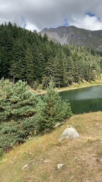 Balik Lake in Savsat, Artvin, Turkey.
