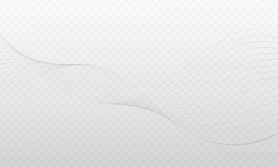 Fototapeta premium Modern Abstract Wave Line Background with Colorful Flowing Curves and Digital Technology Design