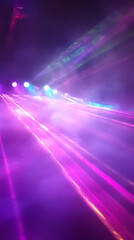 Studio fog background with dramatic spotlight and mist high resolution picture