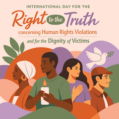 International day for the right to the truth concerning human rights and victim dignity high-quality