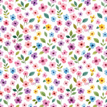 Subtle Pastel Florals Designed to Inspire Relaxation and Visual Comfort