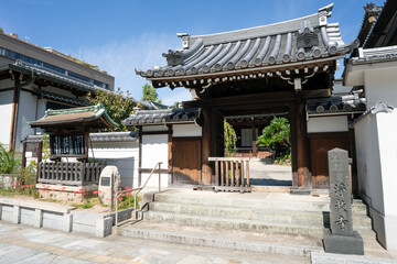 淨教寺 山門 奈良市