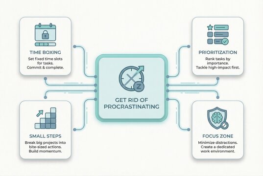 Effective Techniques to Overcome Procrastination Using Time Boxing Prioritization and Incremental Actions for Enhanced Productivity and Mental Clarity
