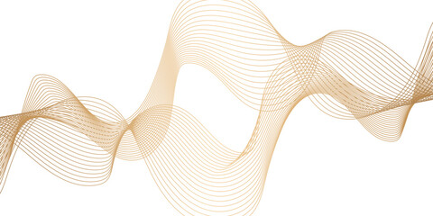 Digital technology Abstract wave element for design. Curved wavy line smooth stripe. Abstract background with lines. Modern colorful wavy lines pattern design element.	