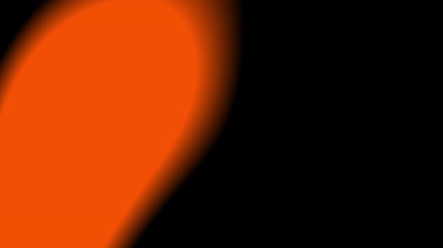 Abstract Yellow Light Leaks: Glowing Soft Motion on Black Background