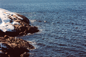 Peggy's Cove Light House on the Atlantic Ocean © Peter