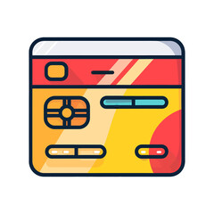 Vintage car dashboard with speedometer and gauges isolated on transparent background