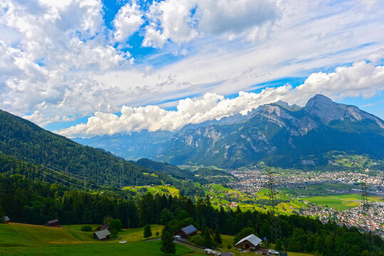Das Sarganserland im Kanton St. Gallen 