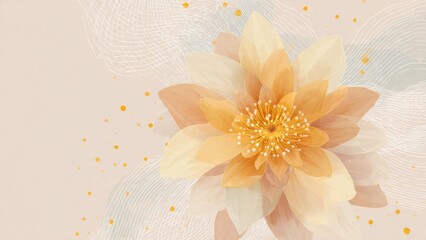 Watercolor Flower Illustration