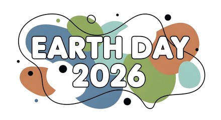 Fototapeta premium Celebrate world earth day 2026 with sustainable actions for a greener future