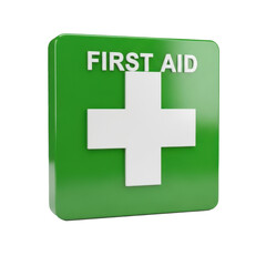 Obraz premium First Aid sign