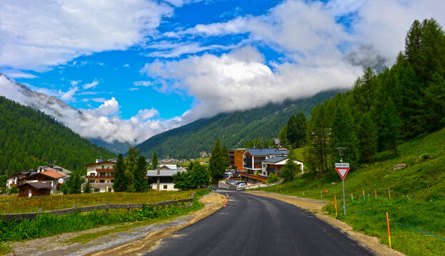 Sulden am Ortler in S&uuml;dtirol im Sommer