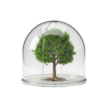 Tree in a dome