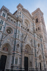 Fototapeta premium Firenze - Toscana - Italia. Scorci o particolari della Cattedrale di Santa Maria del Fiore.