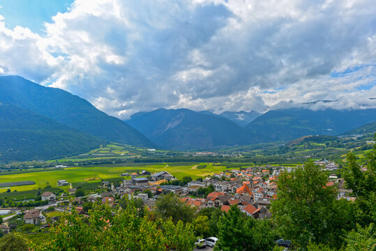 Schluderns im Vinschgau (S&uuml;dtirol, Italien)