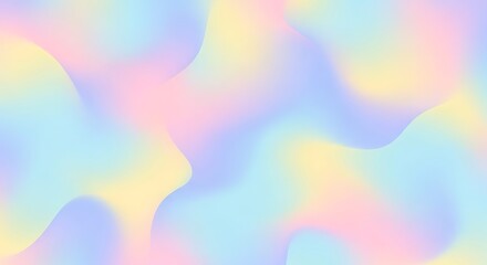 Soft Pastel Colors Abstract Background Design.
