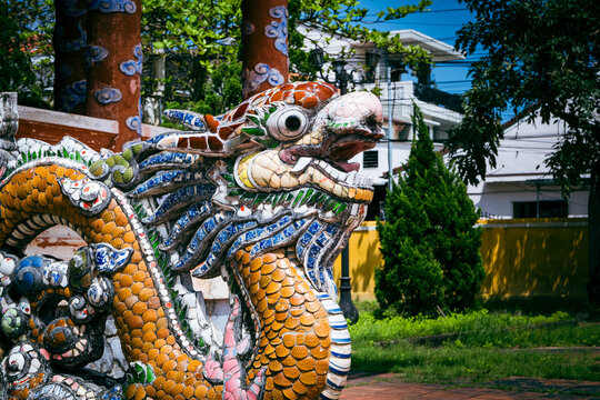 Statue, Dragon, Hoi An, Vietnam