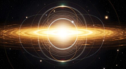 Obraz premium Singularity Event Horizon General Relativity Physics