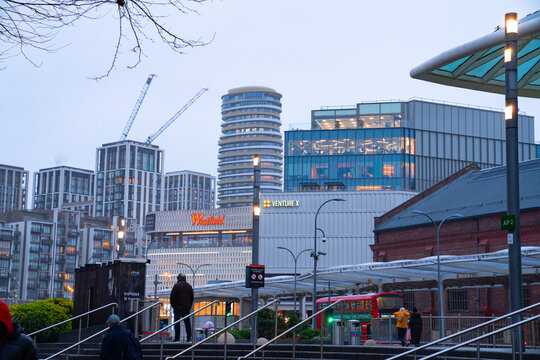 Westfield Shopping Centre, White City, Shepherd&rsquo;s Bush, West London Urban Development Modern Buildings, Wood Lane, England, UK - February 2026