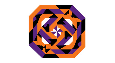 geometric pattern, octagonal design