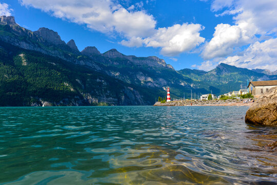 Walensee, Kanton St. Gallen