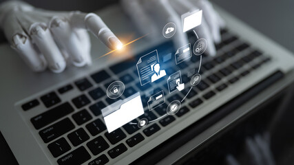 AI supports digital document management with secure file access, user control, and efficient workflow, helping administrators and teams organize and protect digital content Latch