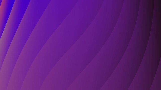 Looped animation background with a vibrant purple gradient and wavy lines in a seamless motion.