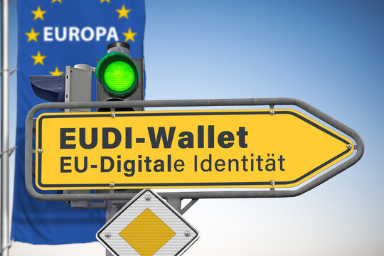 Signal auf Gr&uuml;n f&uuml;r die EUDI-Wallet, EU-Digitale Identit&auml;t und hat jetzt Priorit&auml;t, (Symbolbild)