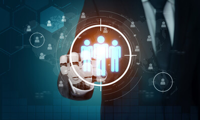 AI identifies target audiences with smart segmentation and virtual assistants, enabling precise,...