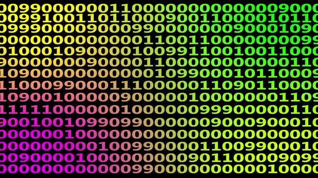 Abstract binary code stream motion data