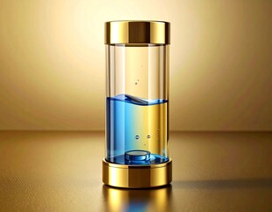 Sustainable Power Concept with Water-Filled Transparent Battery