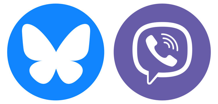 Bluesky Viber Icons