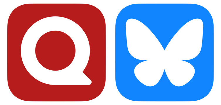 Quora Bluesky Icons